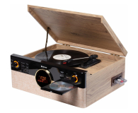Denver Miniwieża Denver MRD-180 z gramofonem i radio DAB+/FM drewni - 1535052 - zdjęcie 1